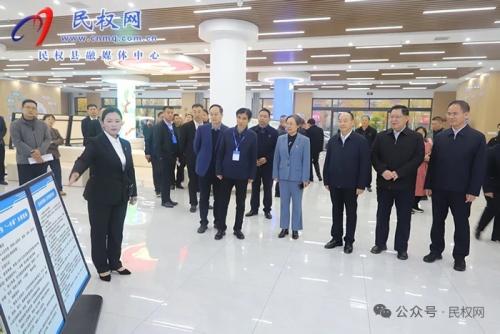 第三届苏皖鲁豫省际交界地区残疾人事业一体化发展协会会议考察团到民考察